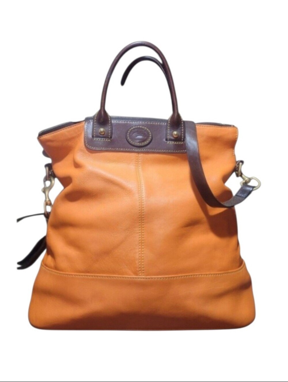 Dooney & Bourke Florentine Leather Convevertable Shopper